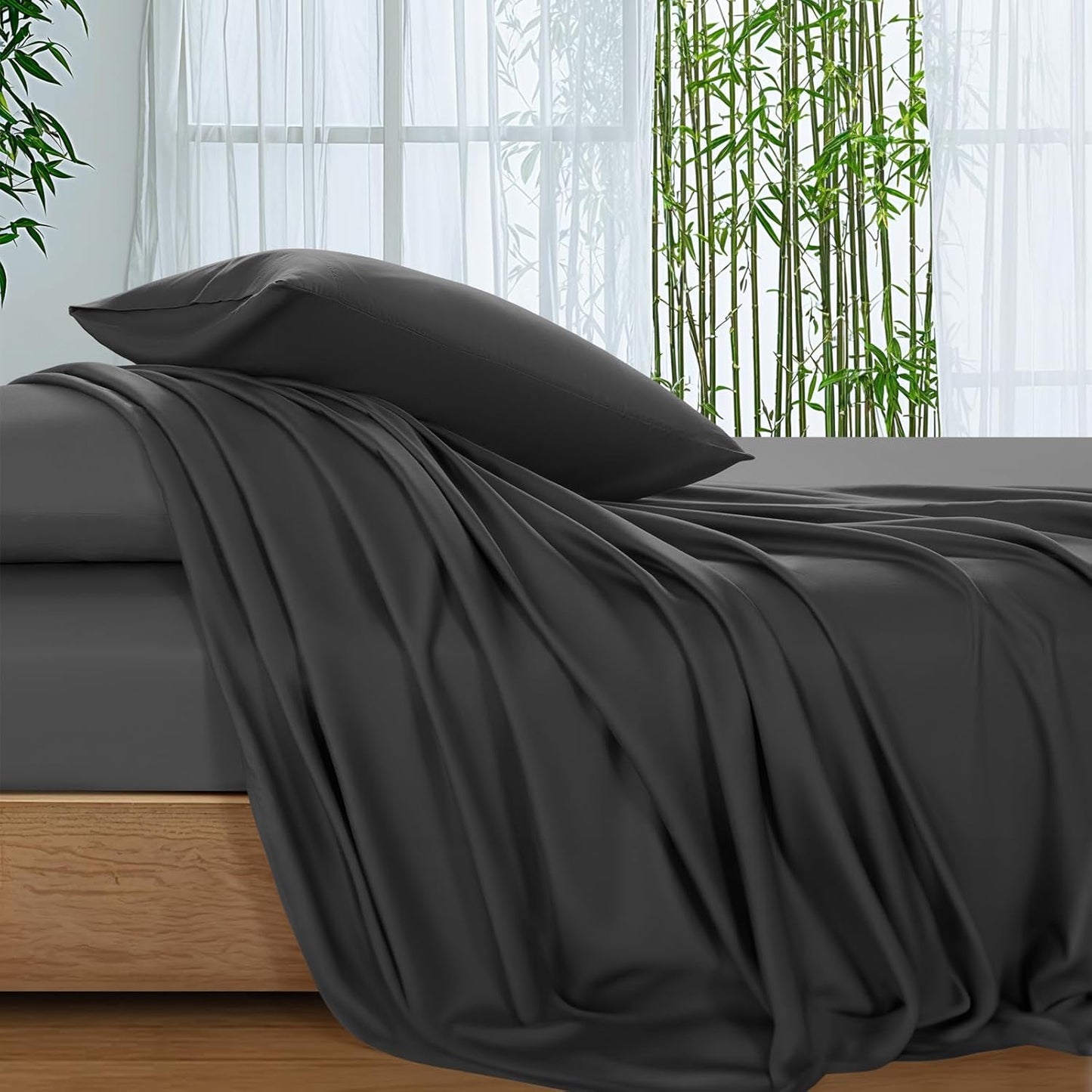 SONORO KATE Bamboo Sheets King Size for Ultimate Comfort