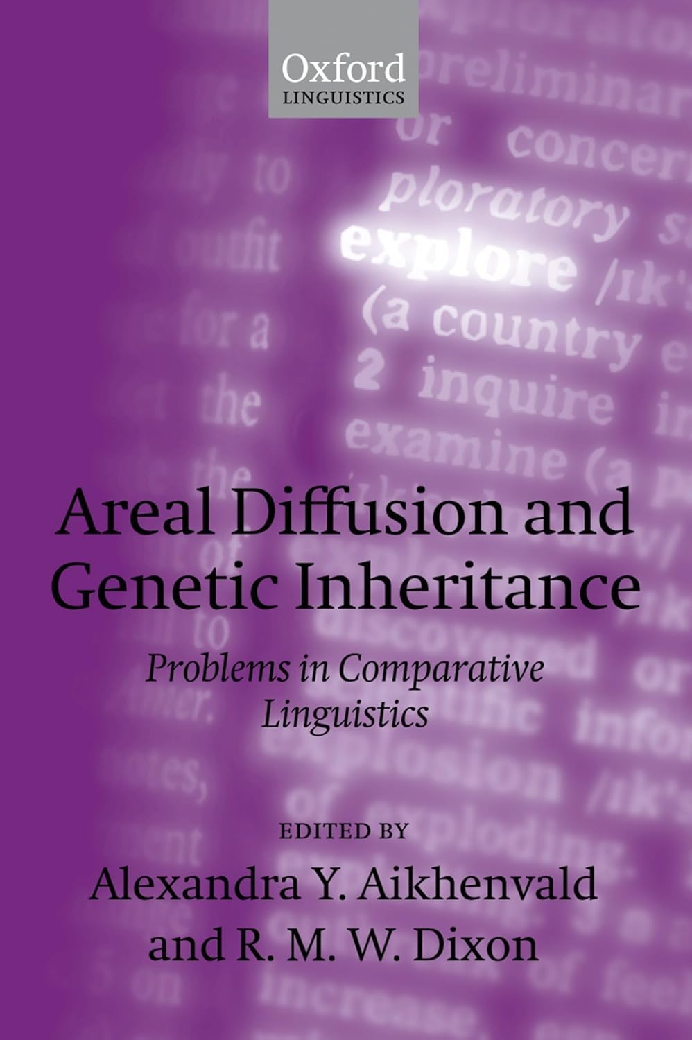 Areal Diffusion and Genetic Inheritance in Comparative Linguistics