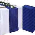 Royal Blue Cheesecloth Table Runner 21 x 120 in 16 Pack - Rustic Gauze