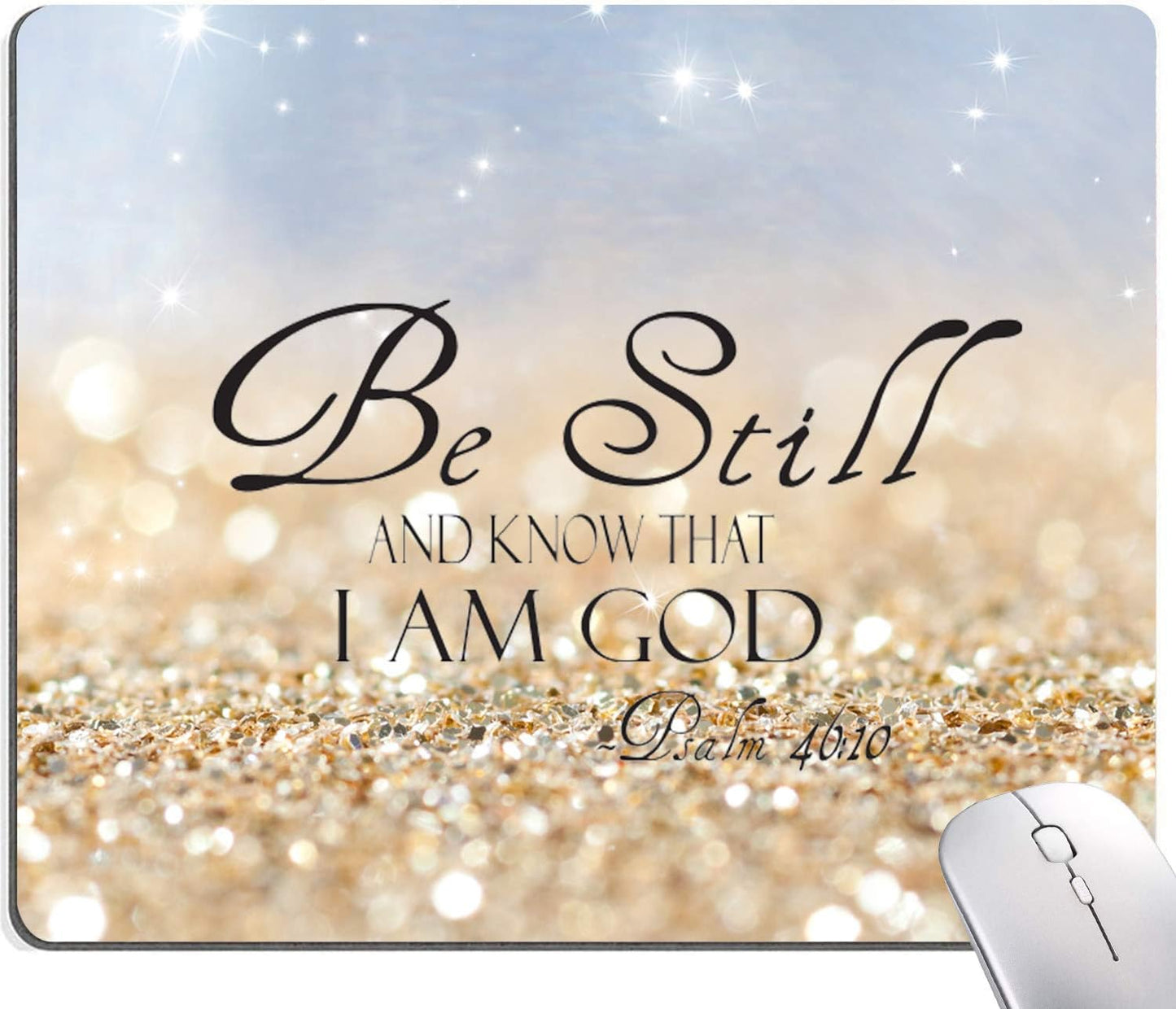 Christian Bible Verses Mouse Pad - Stay Inspired While Working