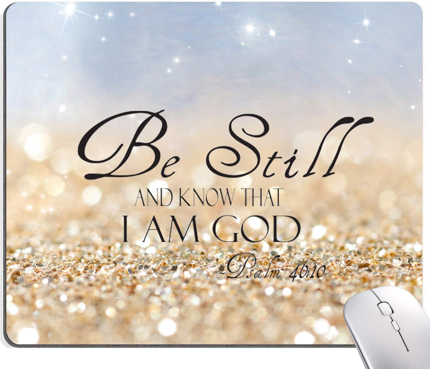 Christian Bible Verses Mouse Pad - Stay Inspired While Working