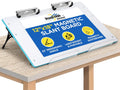 Slant Board for Writing Adjustable Magnetic Whiteboard - Ergonomic 22