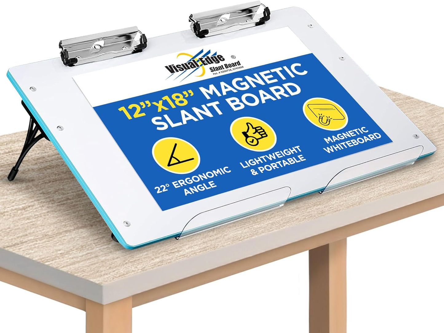 Ergonomic Slant Board for Writing & Drawing - Adjustable 22ft Angle
