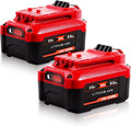 TenHutt 20V 6.0Ah Replacement Battery for Craftsman V20 - Longer