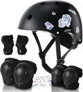 Gradient Color Kids Bike Helmet with Pads - Adjustable Fit