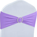Spandex Chair Sashes Bows 100PCS Stretch Chair Cover Bands - Party