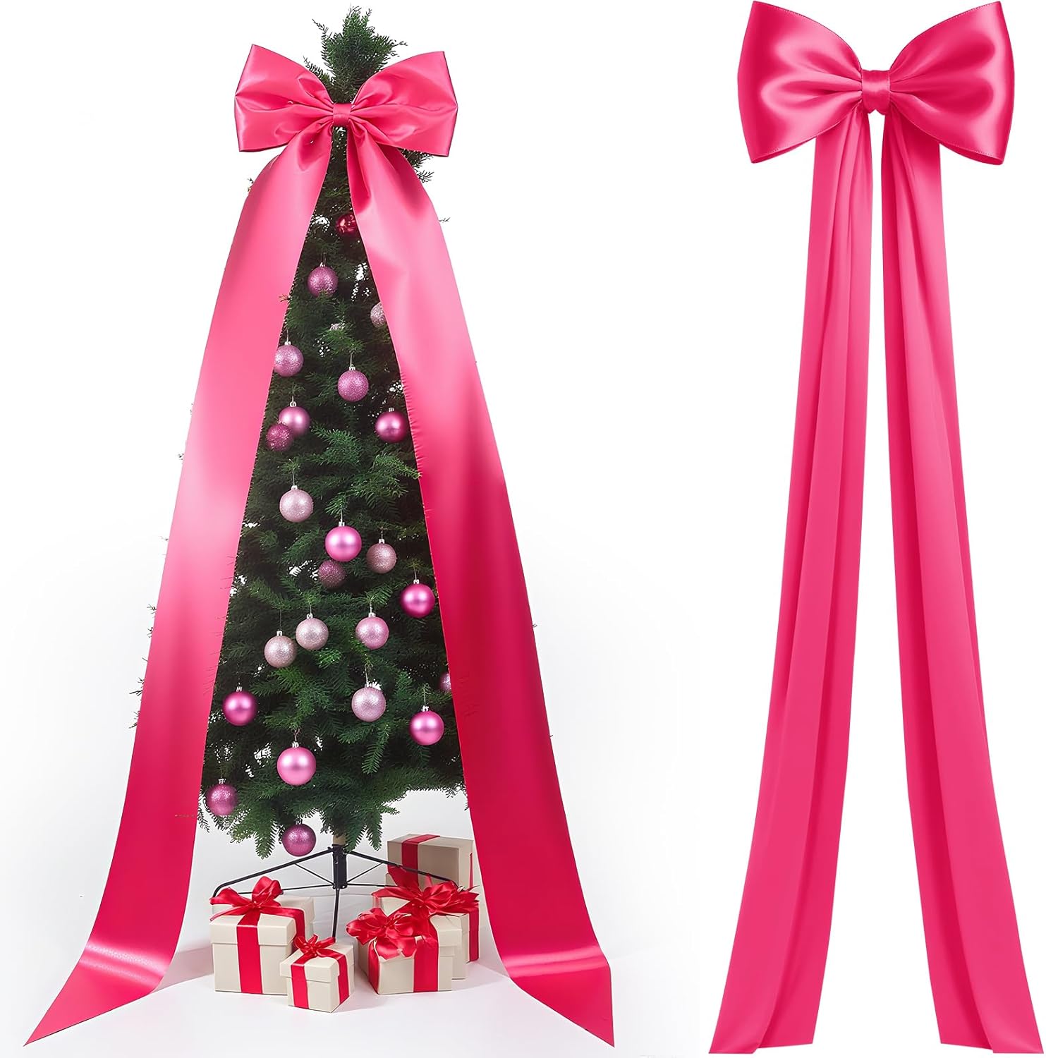 Extra Large Christmas Tree Topper Bow for Stunning Holiday Decor