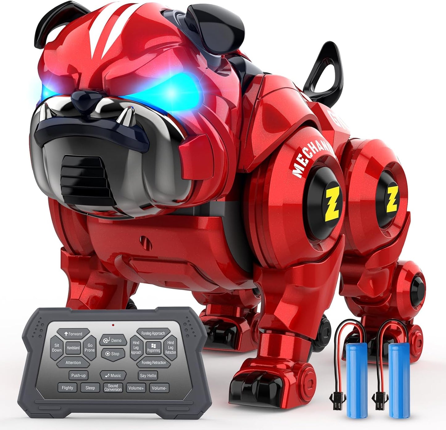 Rechargeable Remote Control Robo Dog - Sing, Dance, Stunt!