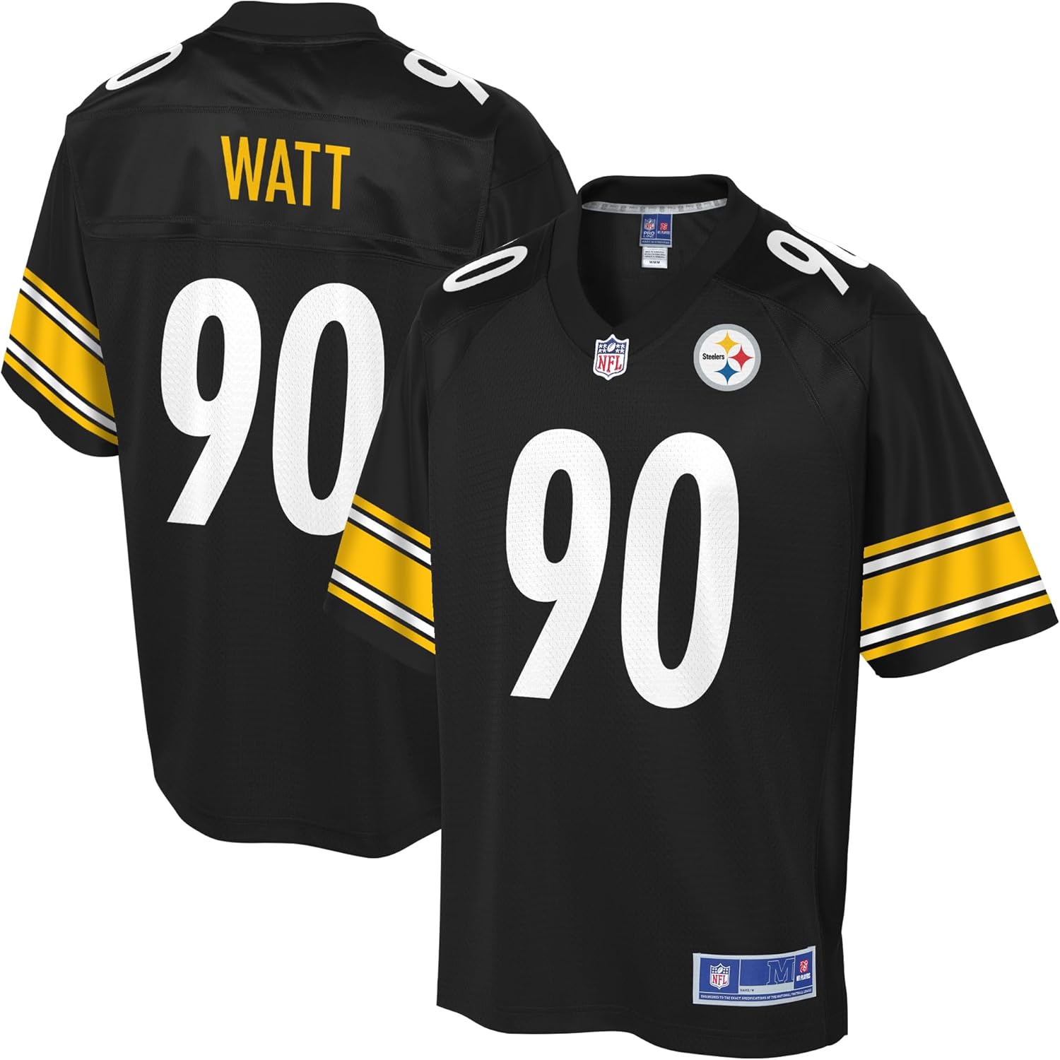 NFL PRO LINE Men's T.J. Watt Black Pittsburgh Steelers Jersey Review