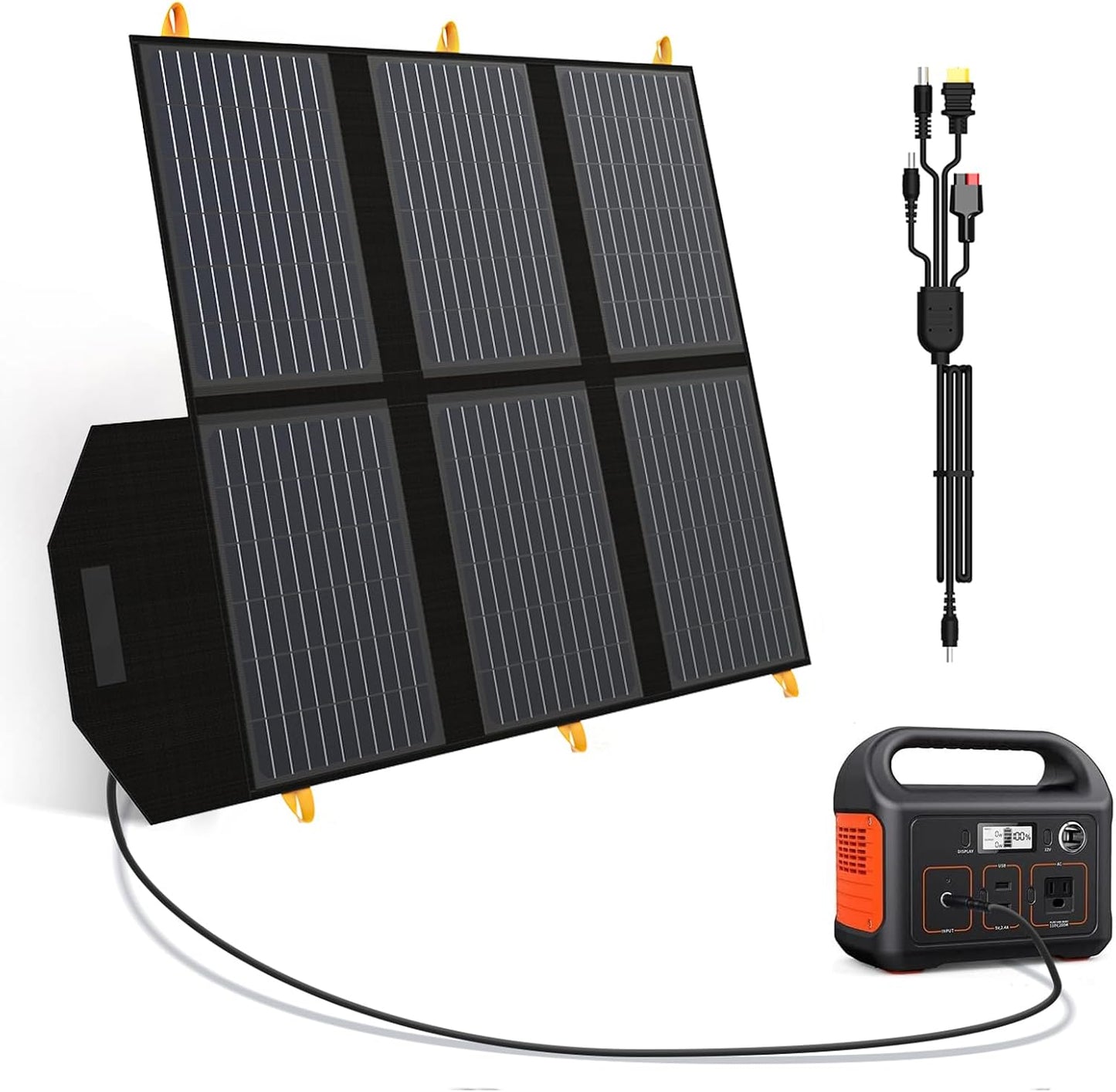 High Eff. 60W Foldable Solar Charger - FlexSolar