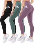 Blisset High Waisted Leggings - Tummy Control Trio
