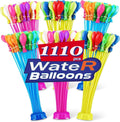 Water Balloons Quick Fill 1110 PCS Multicolored - Fast Fill Fun