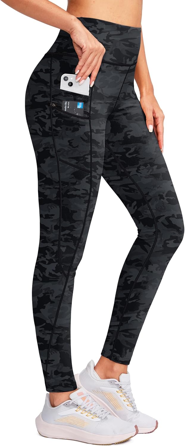 G Gradual Women's Fleece Lined Winter Leggings for Comfort