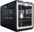 USA Pet Carrier & Crate 35 in - Premium Collapsible Kennel for Medium