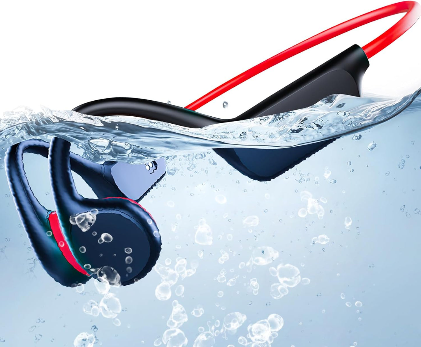 Swimming Waterproof Bone Conduction Headphones for Active Lifestyles