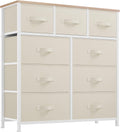 YITAHOME 9-Drawer Fabric Dresser Organizer - Compact Vertical Storage