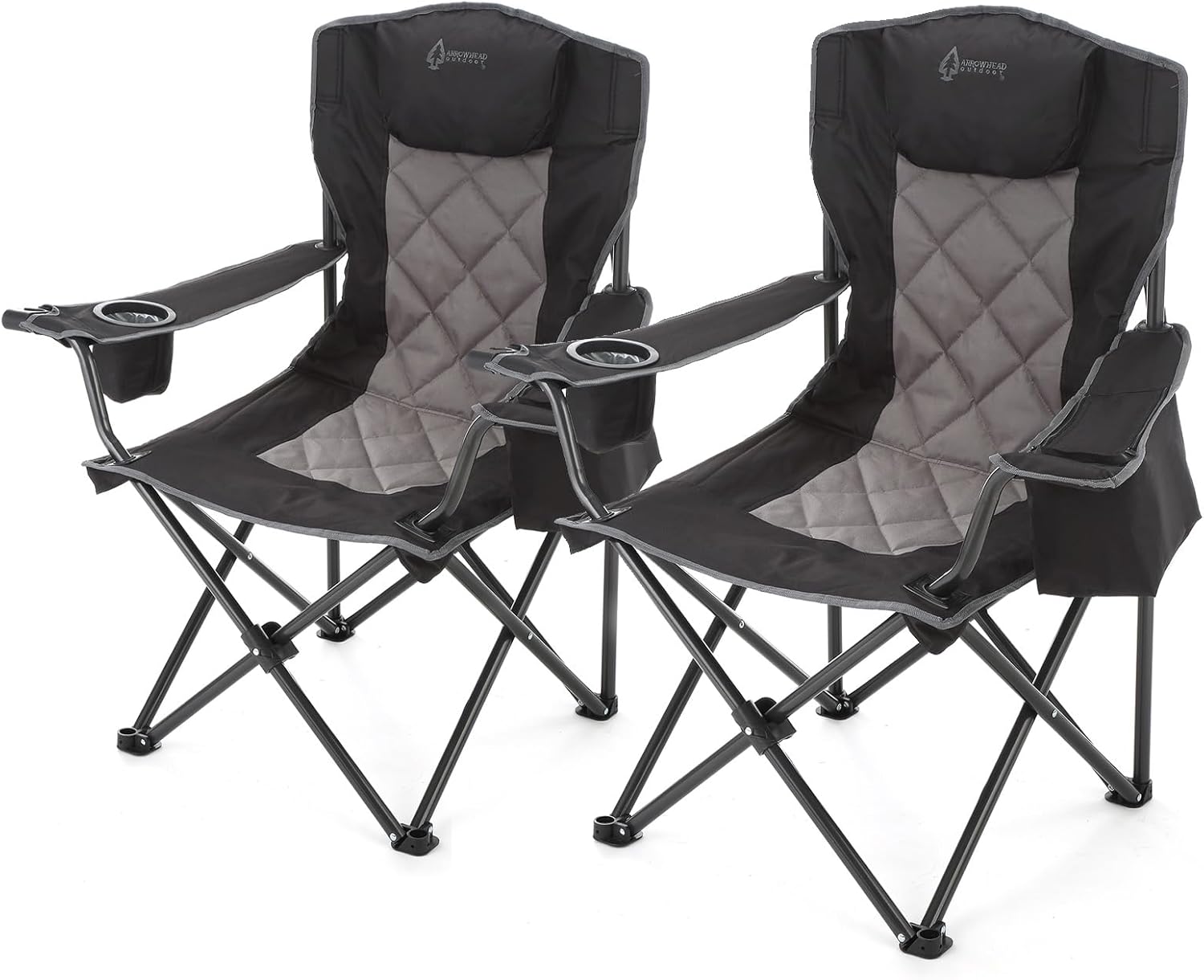ARROWHEAD OUTDOOR Portable Deluxe Folding Camp Quad Chair Review