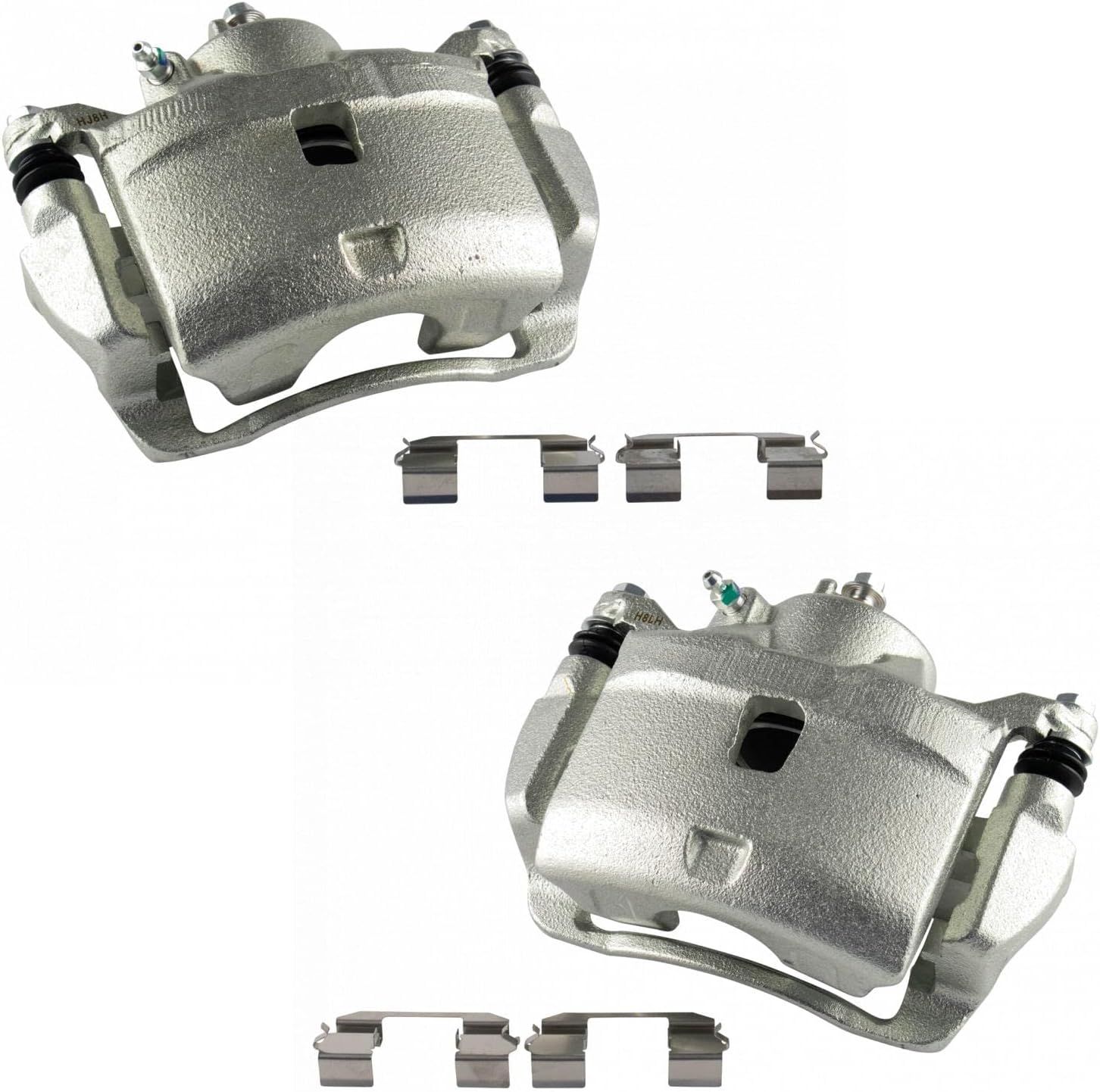 TRQ Front Brake Caliper Set for Acura ILX and Honda Accord