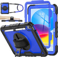 SEYMAC Stock iPad Case for A16 11th/10th Gen with Full Protection
