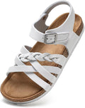 Torotto Girls Sandals with Cork Footbed - Comfortable (Style J2Q3)