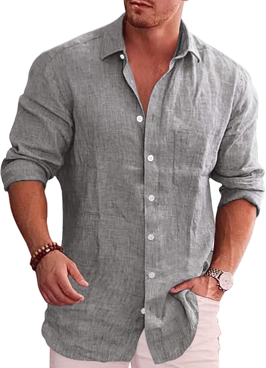 COOFANDY Men's Casual Button Down Shirt for All Occasions