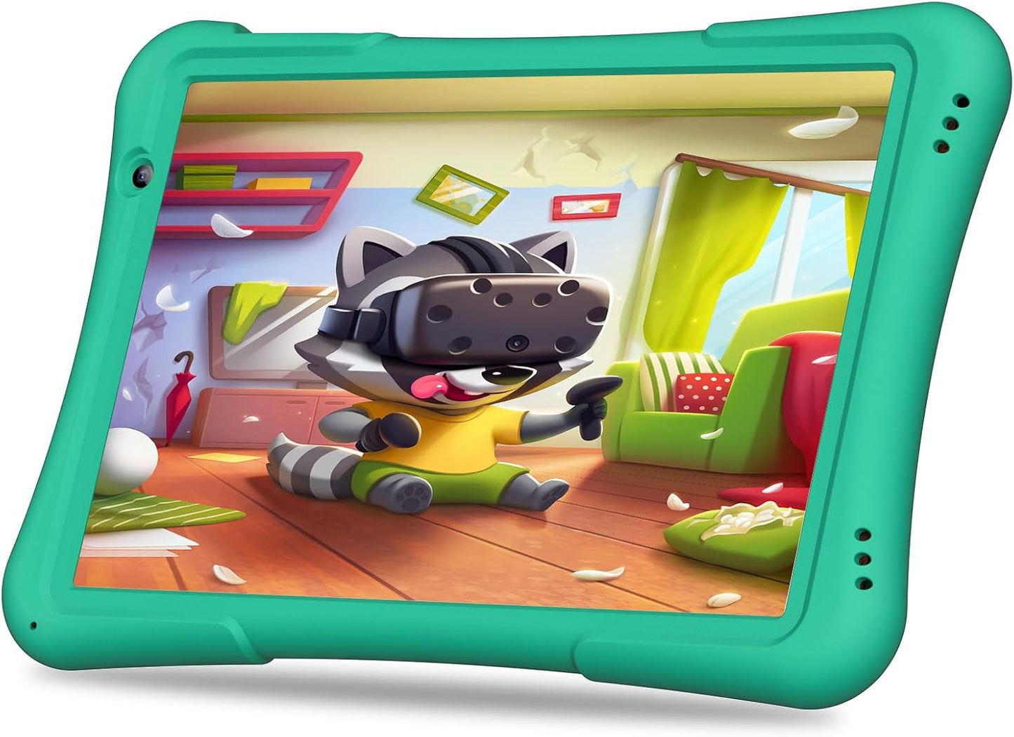 PRITOM 10 inch Kids Tablet with Parental Control and Fun Apps