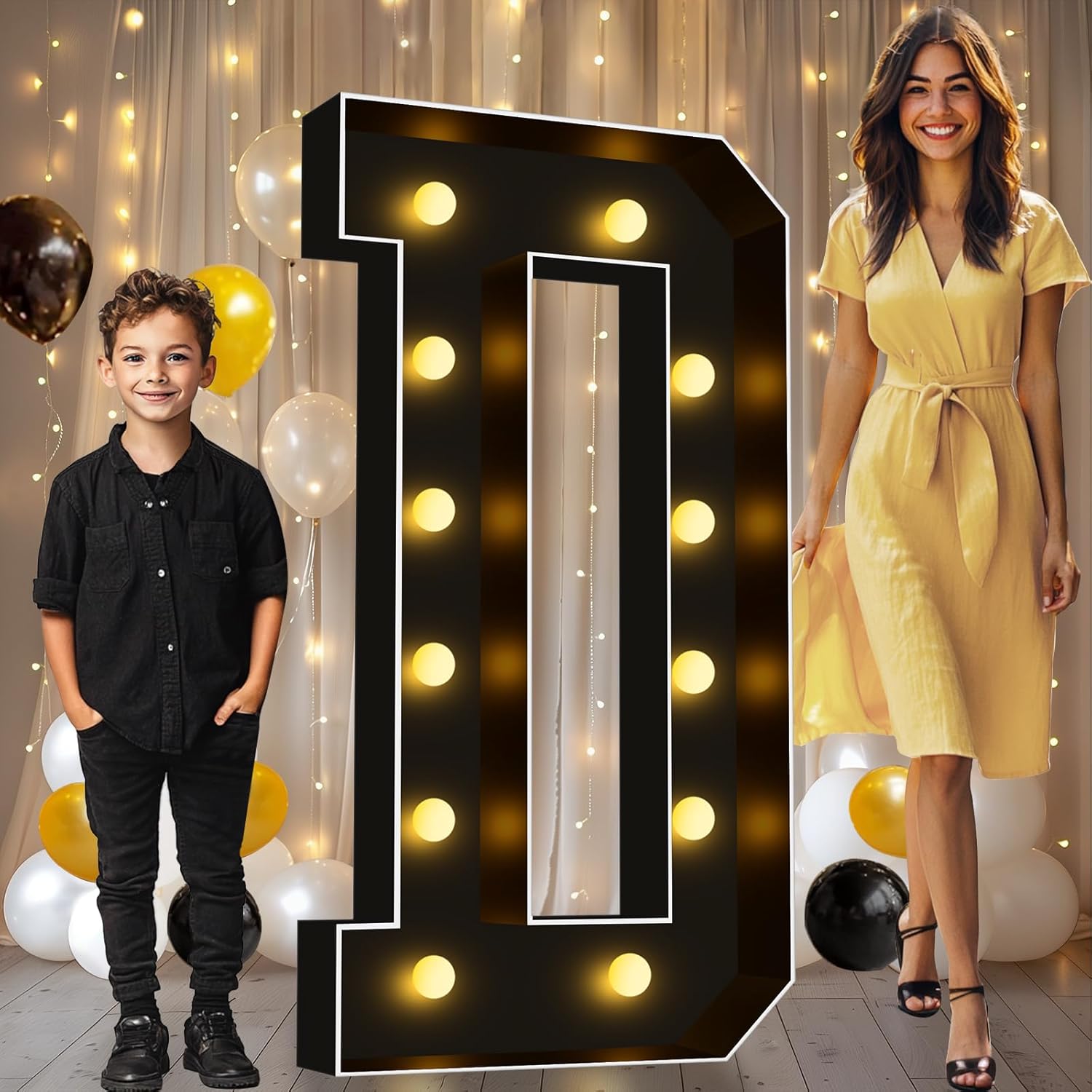 4 FT Marquee Light Up Letters for Parties and Weddings