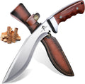 Purple Dragon Kukri Fixed Blade Knife for Camping and Survival