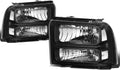 DNA MOTORING Headlamp Assembly for 05-07 Ford F250-F550 SD - Clean