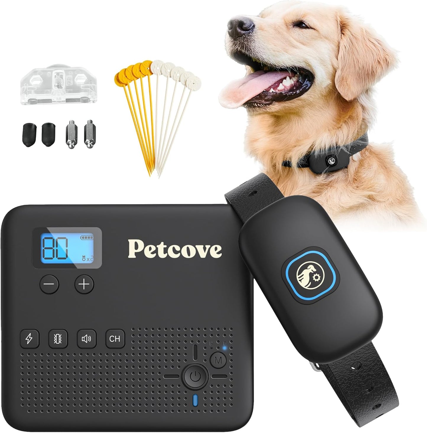 Wireless Dog Fence System with Remote Training Collar for Dogs