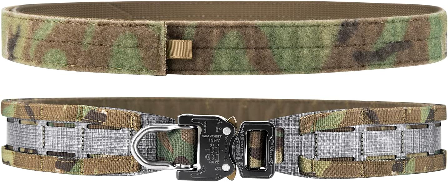 PETAC GEAR Tactical Belt: Low Profile Molle Cobra Duty Belt