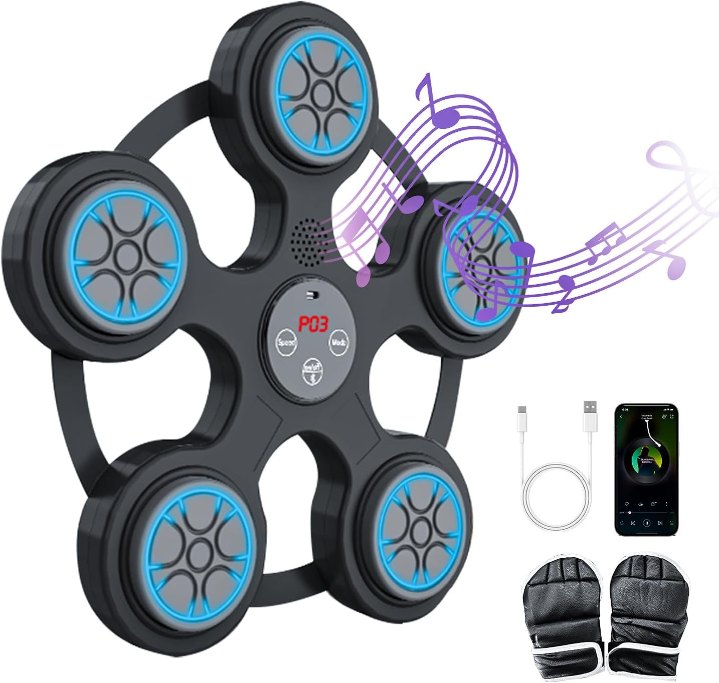 Smart Bluetooth Boxing Trainer - BVK Music