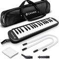37 Keys Melodica with Carrying Bag and 2 Mouthpieces - Easy Play