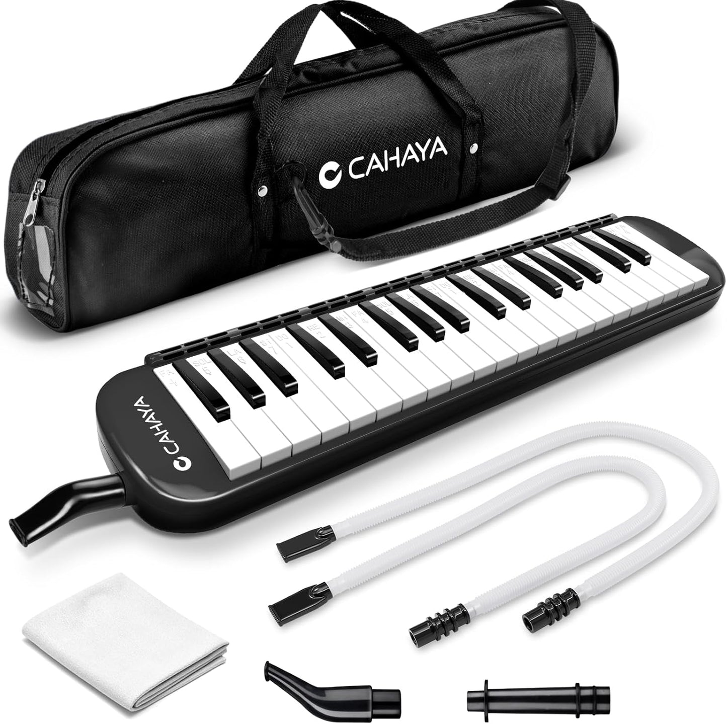 CAHAYA Melodica 37 Keys Air Piano for Kids and Adults Fun