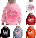 Pink Puff Hoodie For Kids Meet Me at The Ocean - Cute Oversized