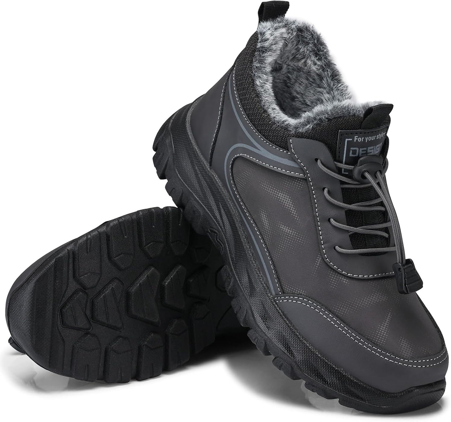 SHIBEVER Womens Winter Snow Boots: Stylish and Warm Ankle Booties