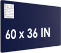 Extra Large Bulletin Board 60 in x 36 in Felt Foldable Vision Board