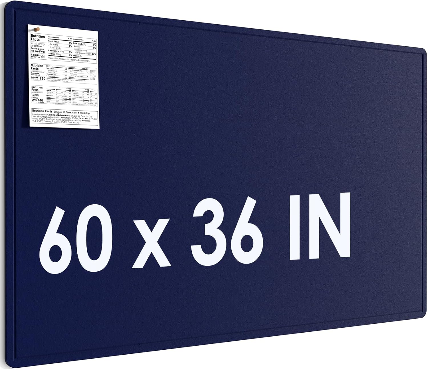 MaxGear Extra Large Bulletin Board 60in x 36in for Home Office