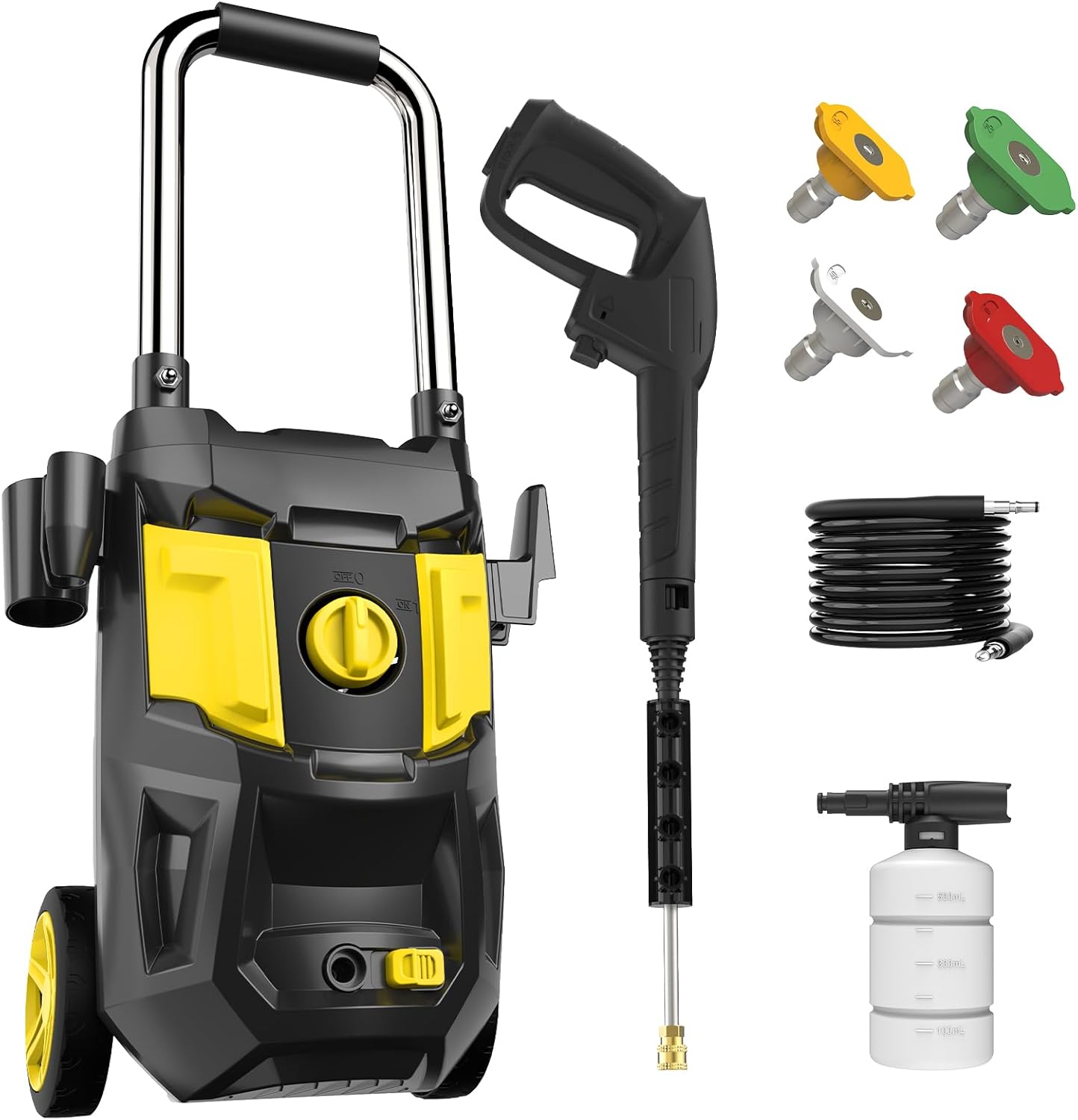 DECOKTOOL Electric Pressure Washer - Powerful 4500 PSI Cleaning