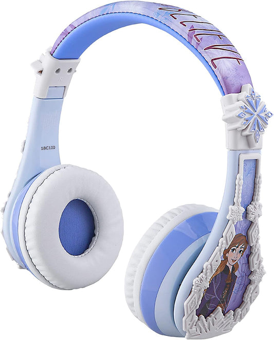 Disney Frozen 2 Kids Bluetooth Headphones - Safe Volume Control!