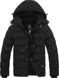 Wantdo Men's Hooded Winter Coat Warm Puffer Jacket - Weatherproof