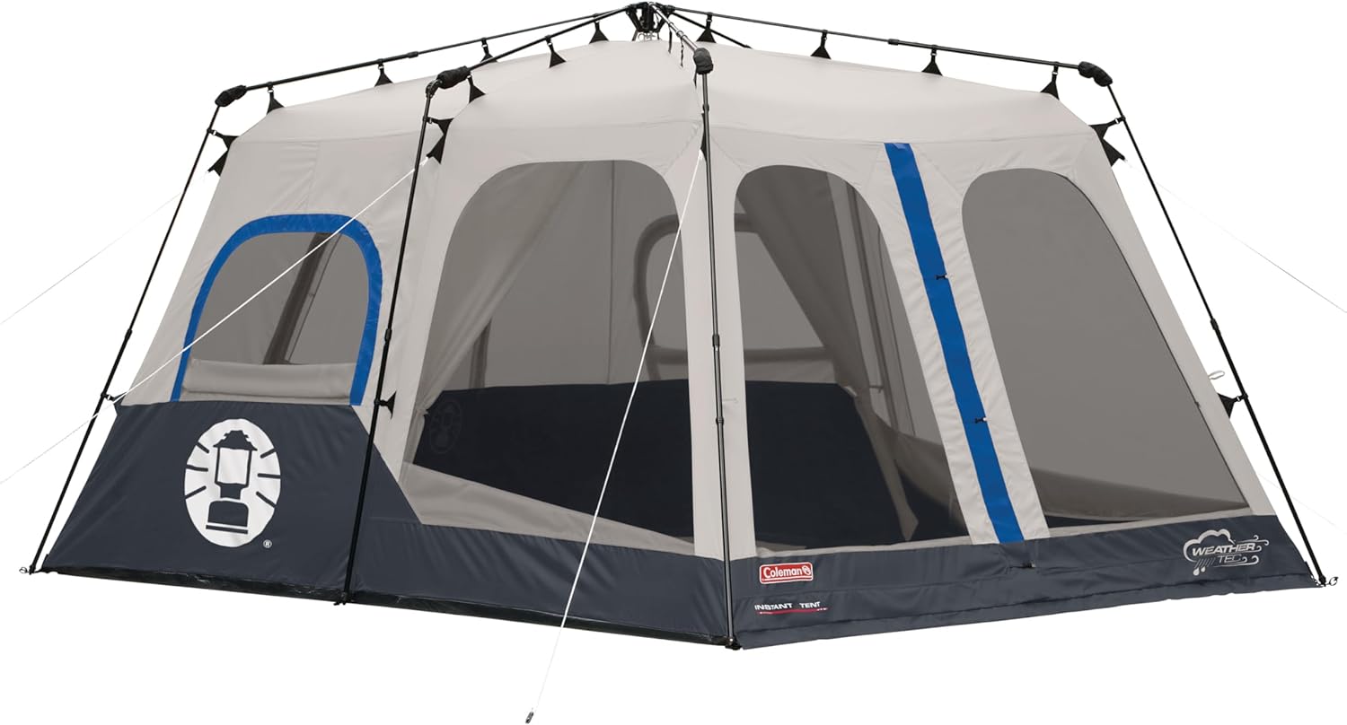 Coleman Instant Tent with 1-Minute Setup for 4 to 10 People