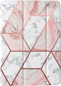 DuraSafe Cases for iPad Mini 6 8.3 in - Slim Marble Pink Case