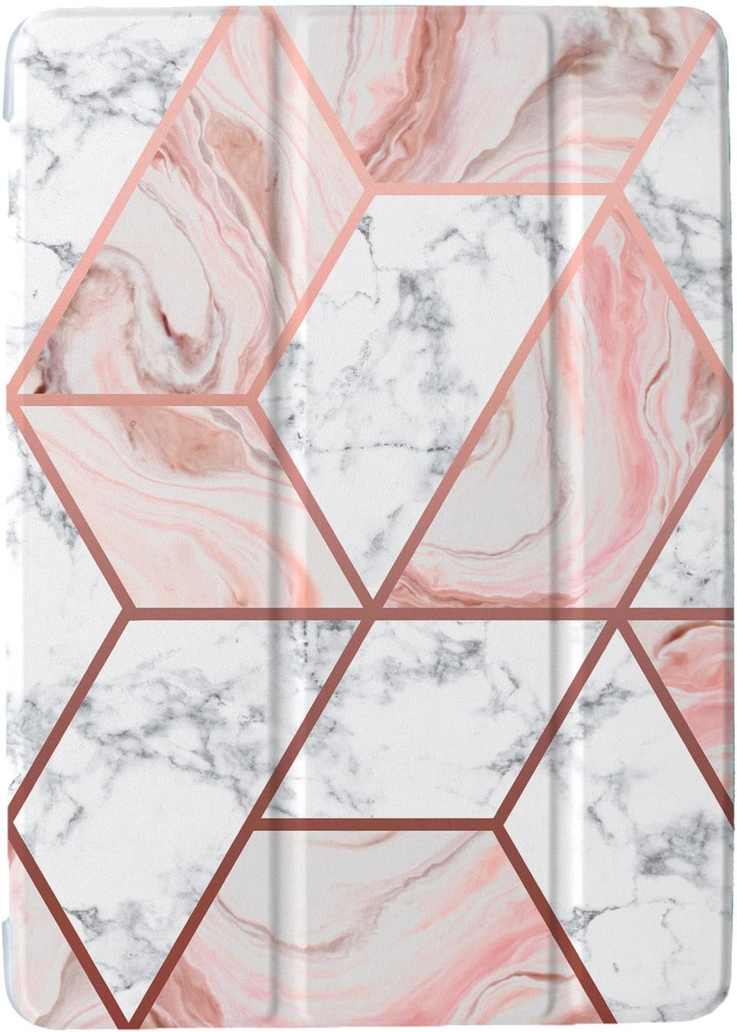 DuraSafe Cases iPad Mini 6 8.3 Inch - Stylish Marble Pink Design