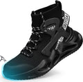 Steel Toe Shoes for Men Work Safety Shoes Mid Cut - Lightweight are