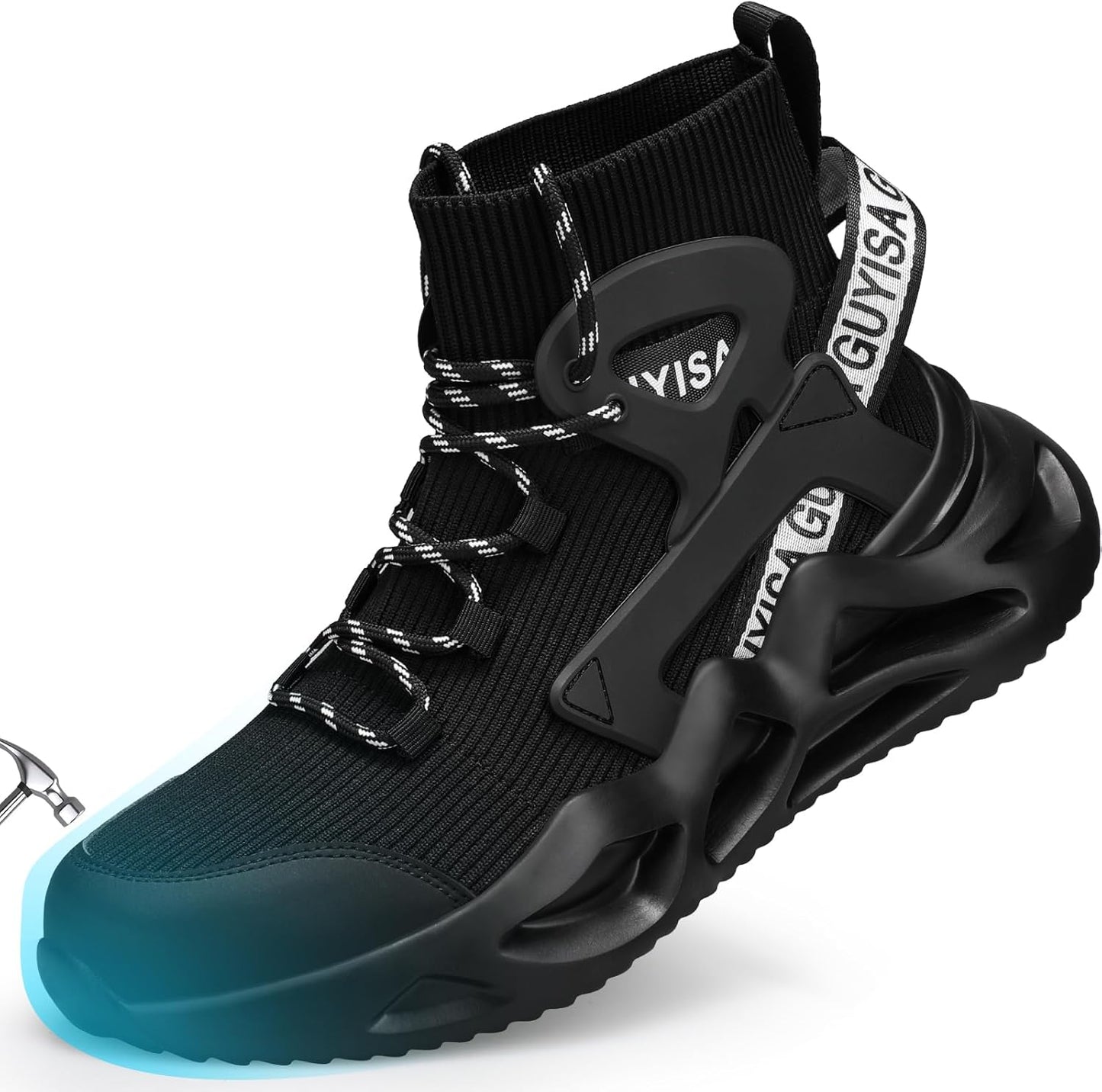 Steel Toe Shoes for Men Work Safety Shoes Comfortable and Durable