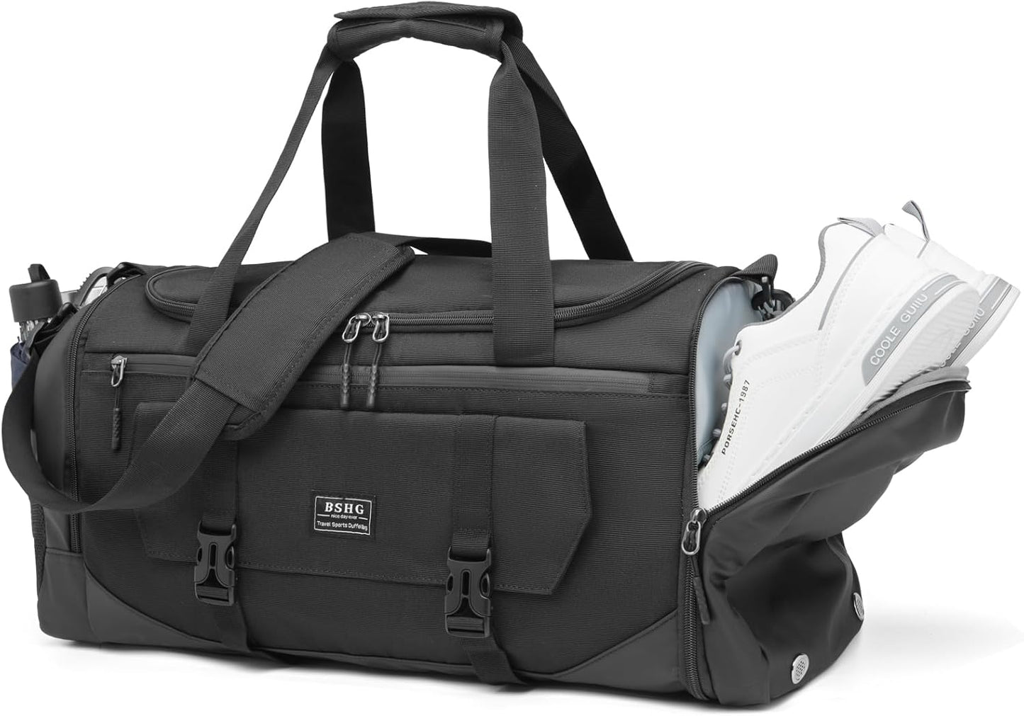 Waterproof Sports Duffle Bag with Shoe Compartment
