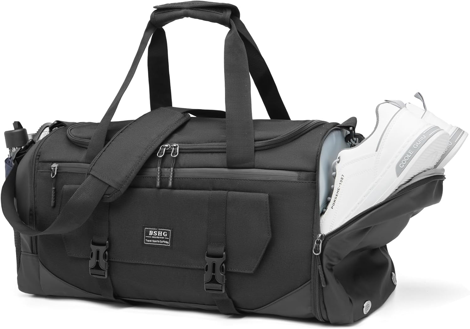 Waterproof Sports Duffle Bag with Shoe Compartment