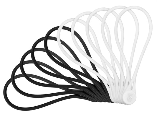 10-Pack Magnetic Cable Ties - Organize Cords Easily!