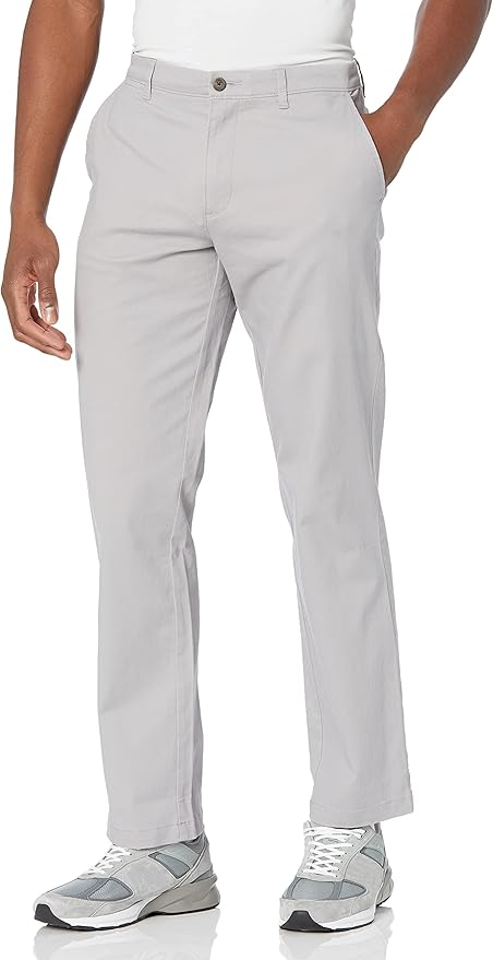 Men's Relaxed-Fit Casual Stretch Khaki Pant for Comfort and Style